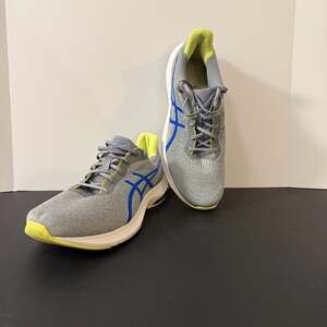 ASICS Men's Gel-Pulse 14 Piedmont Grey Illusion Blue Running Shoes 1011B491